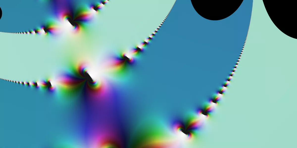 A piece of fractal art produced by FractalPane.