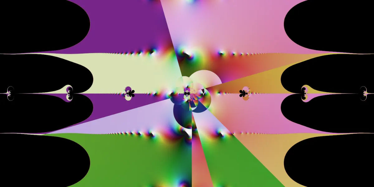 A piece of fractal art produced by FractalPane.