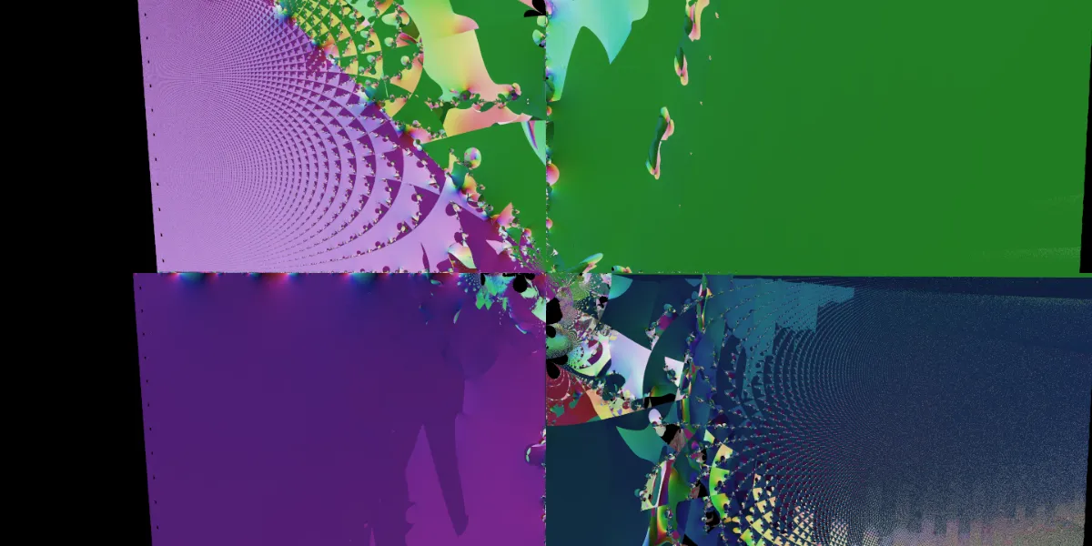 A piece of fractal art produced by FractalPane.