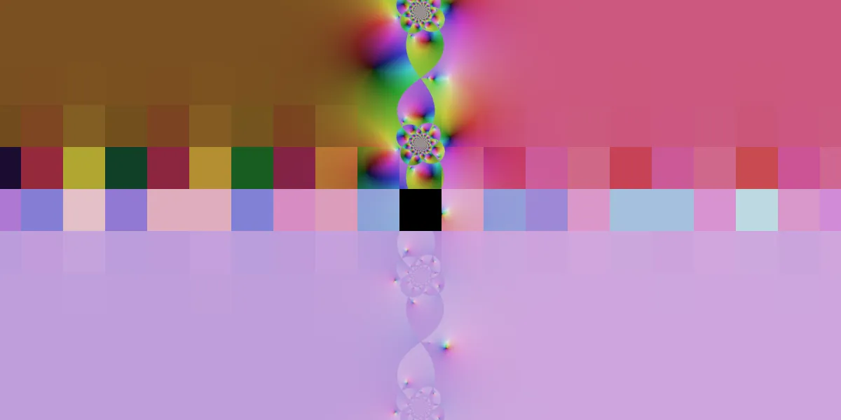 A piece of fractal art produced by FractalPane.