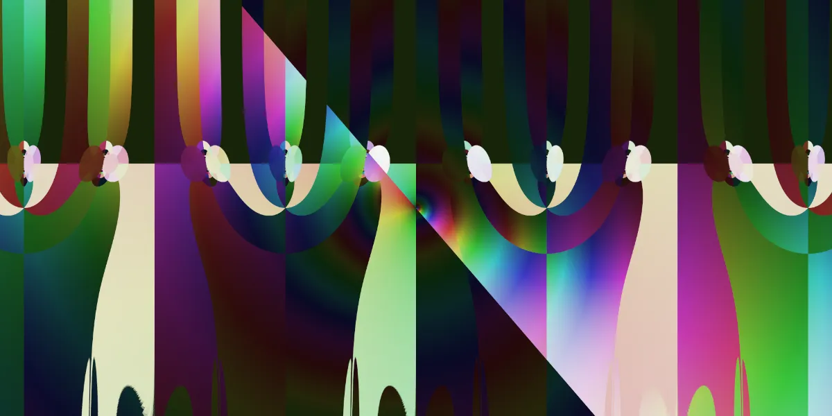 A piece of fractal art produced by FractalPane.