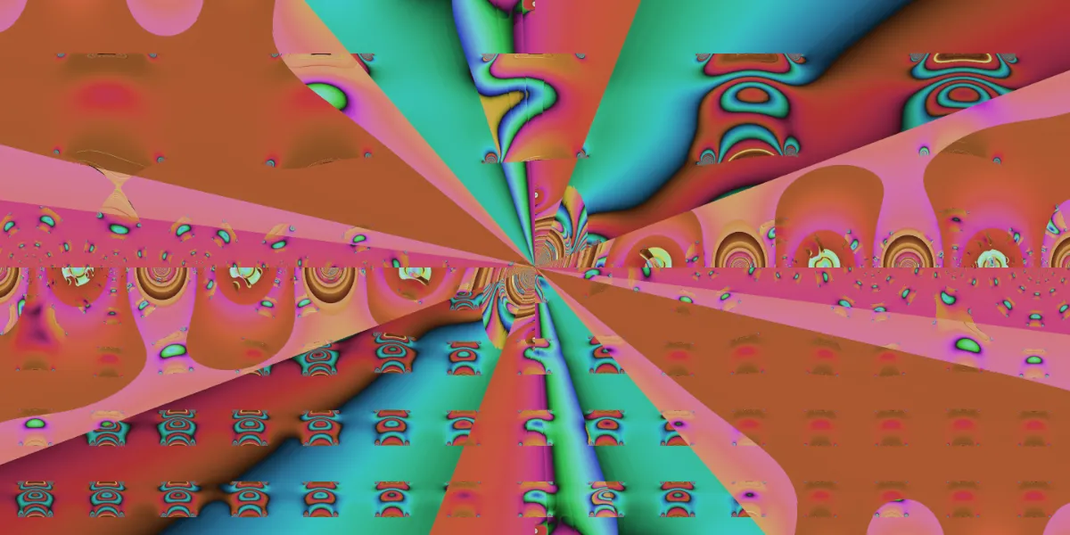 A piece of fractal art produced by FractalPane.