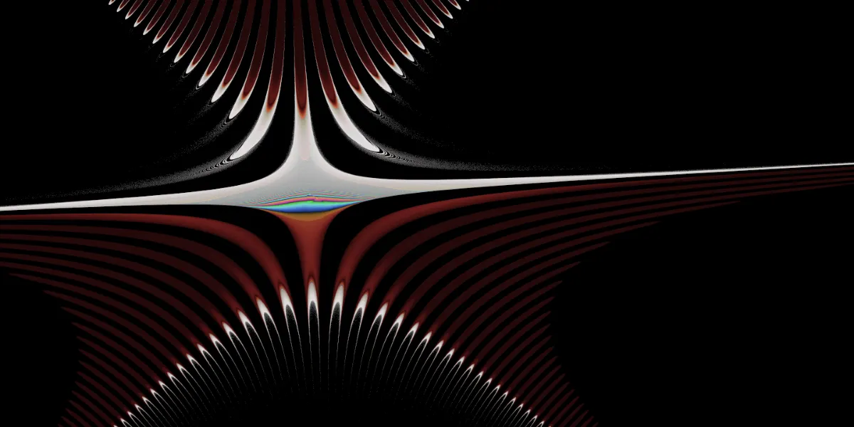 A piece of fractal art produced by FractalPane.