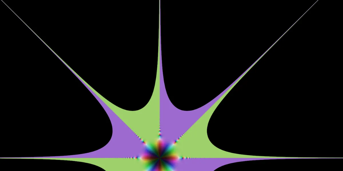 A piece of fractal art produced by FractalPane.