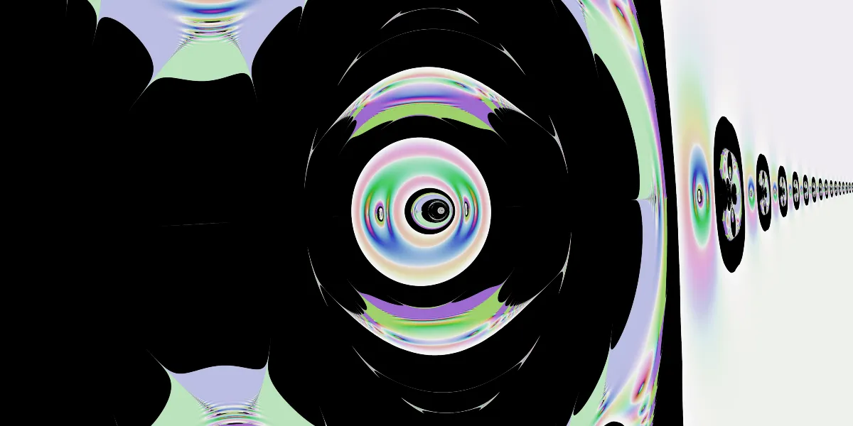 A piece of fractal art produced by FractalPane.