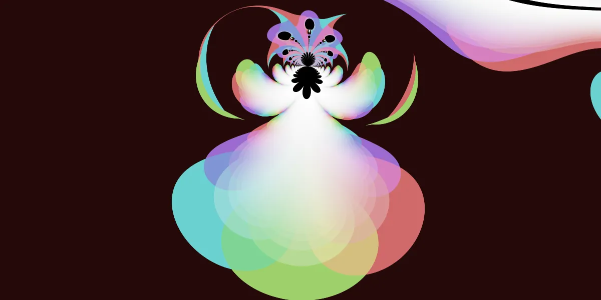 A piece of fractal art produced by FractalPane.