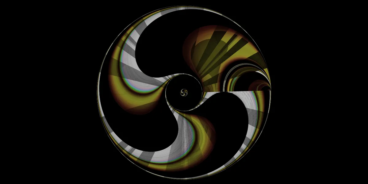 A piece of fractal art produced by FractalPane.