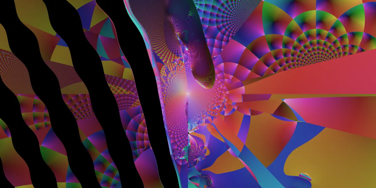 A piece of fractal art produced by FractalPane.