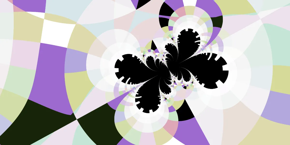 A piece of fractal art produced by FractalPane.