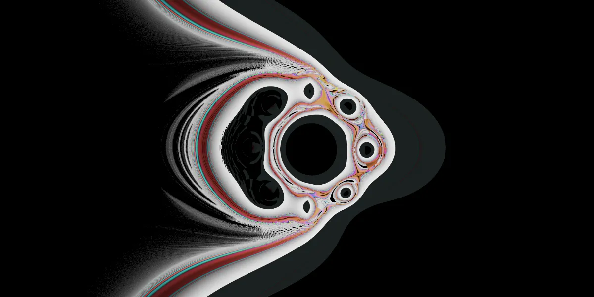 A piece of fractal art produced by FractalPane.