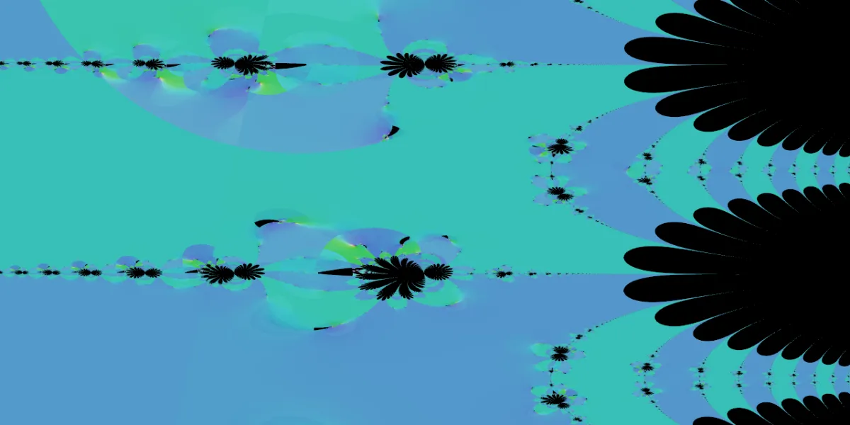 A piece of fractal art produced by FractalPane.