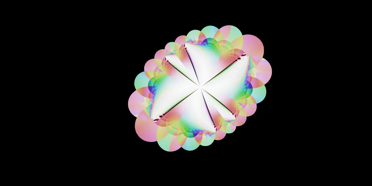 A piece of fractal art produced by FractalPane.