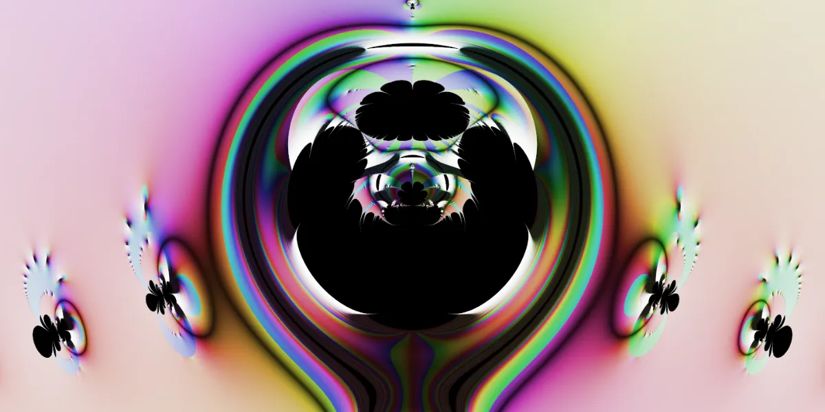A piece of fractal art produced by FractalPane.
