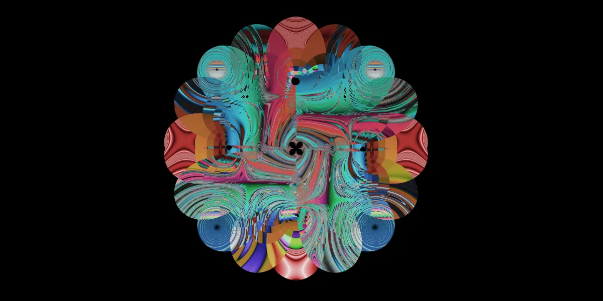 A piece of fractal art produced by FractalPane.