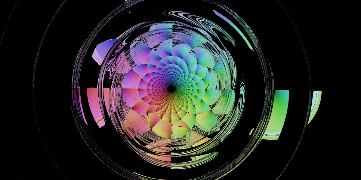 A piece of fractal art produced by FractalPane.