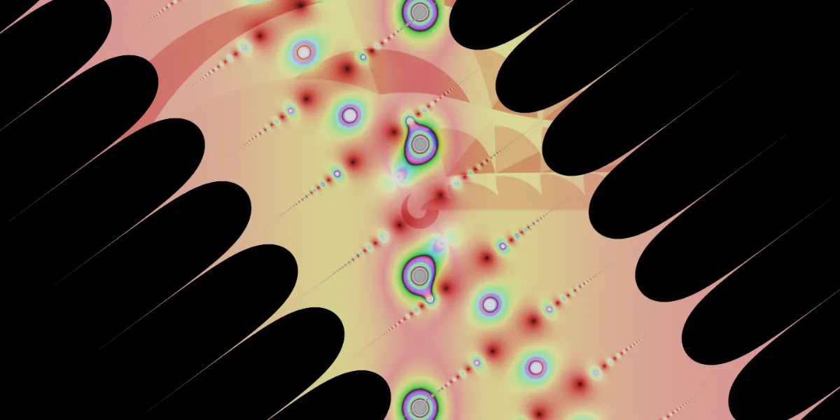 A piece of fractal art produced by FractalPane.