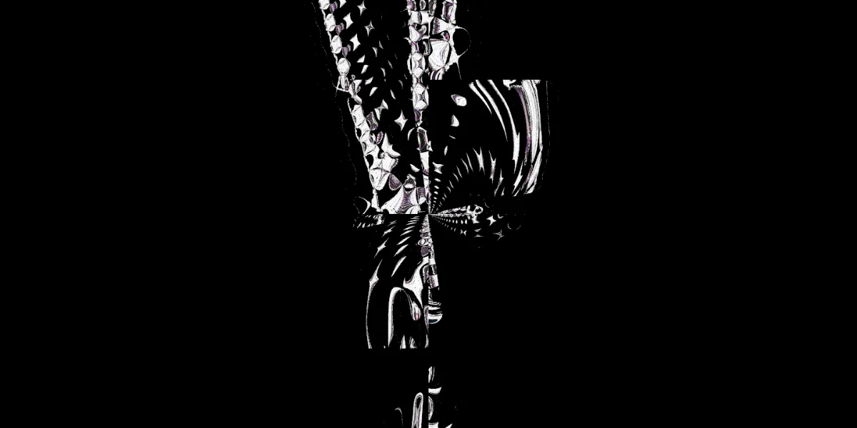 A piece of fractal art produced by FractalPane.