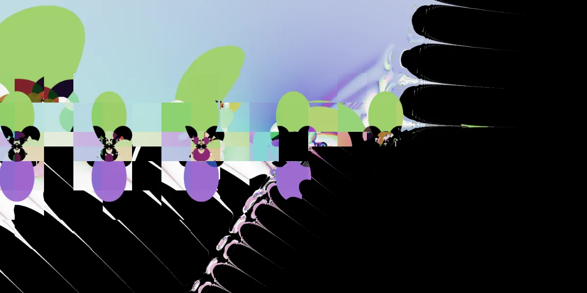 A piece of fractal art produced by FractalPane.