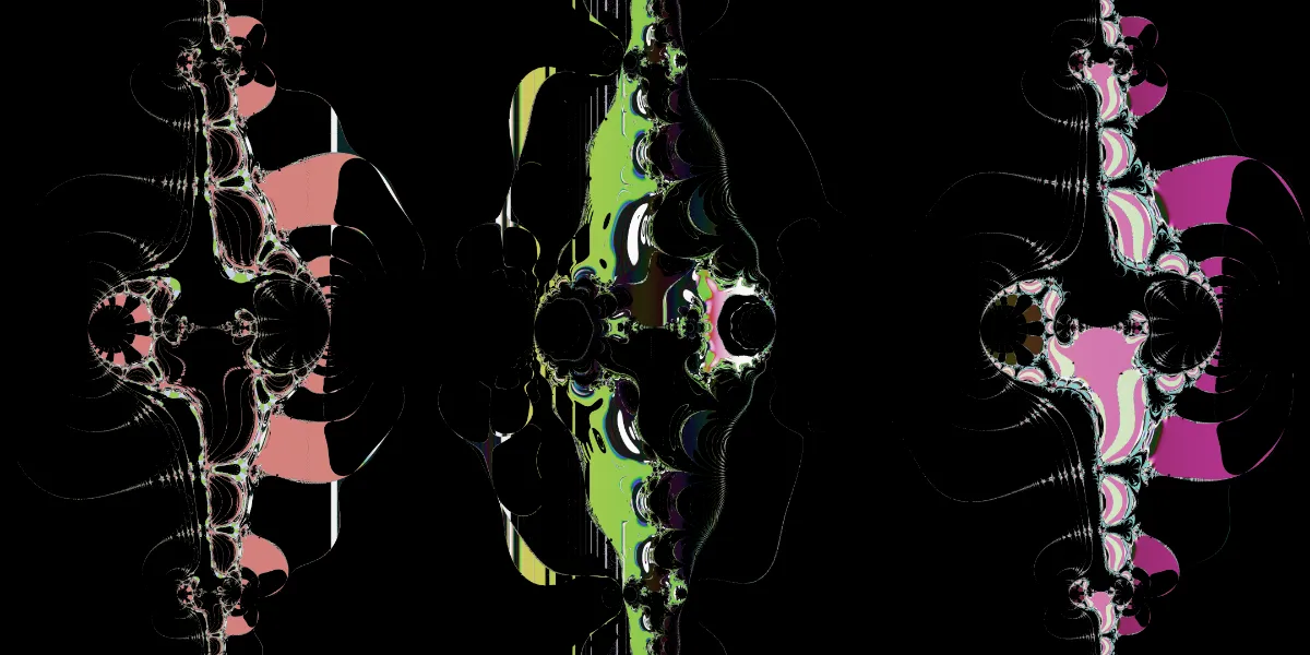 A piece of fractal art produced by FractalPane.