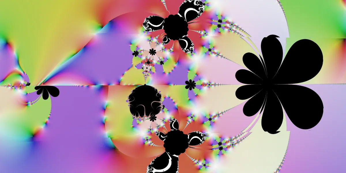 A piece of fractal art produced by FractalPane.
