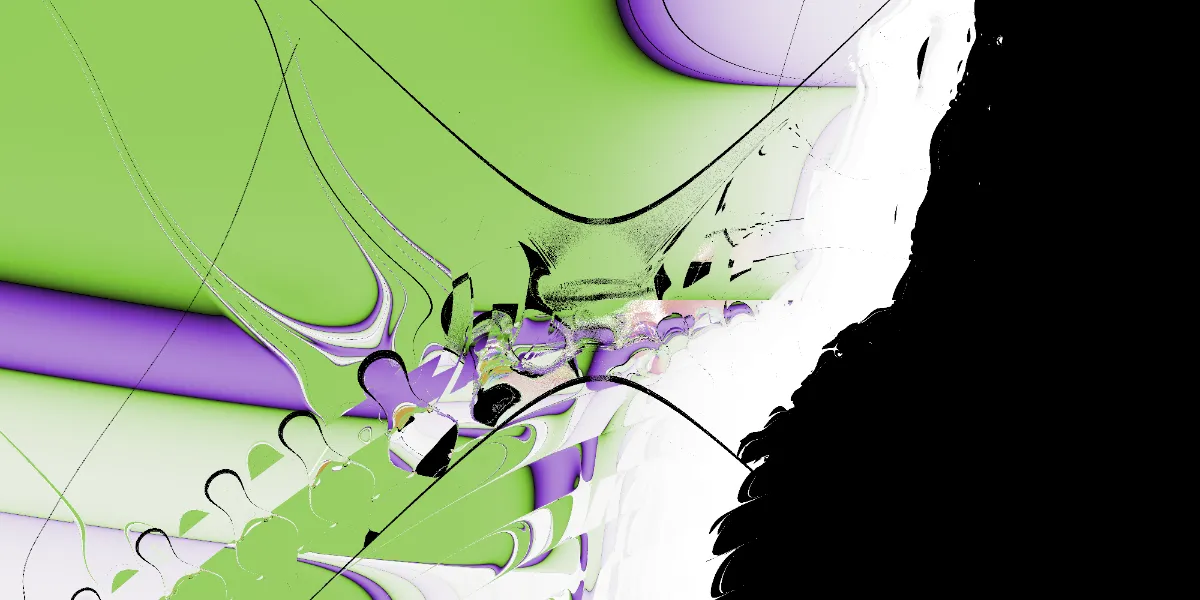 A piece of fractal art produced by FractalPane.