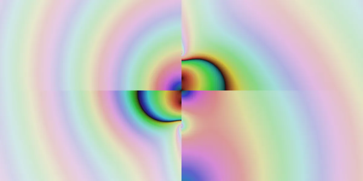 A piece of fractal art produced by FractalPane.