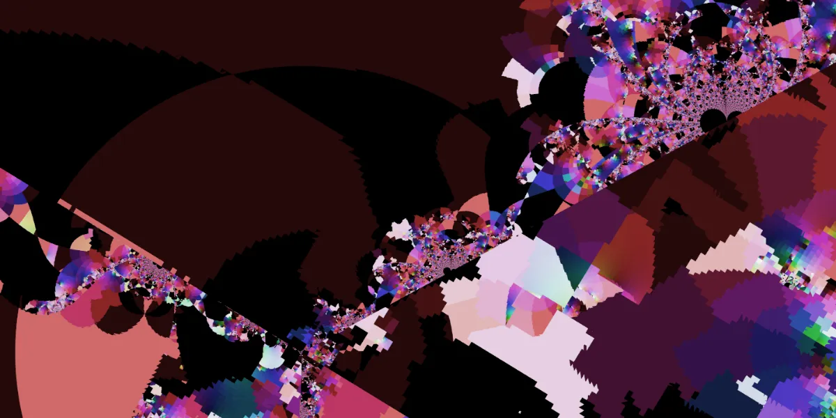 A piece of fractal art produced by FractalPane.
