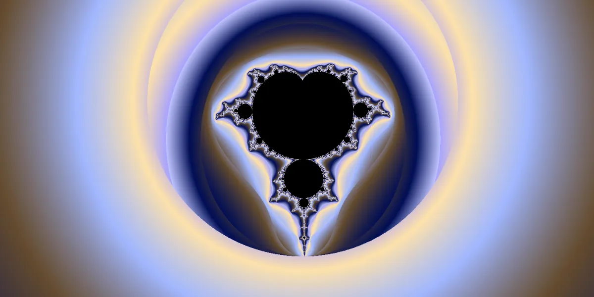 A piece of fractal art produced by FractalPane.