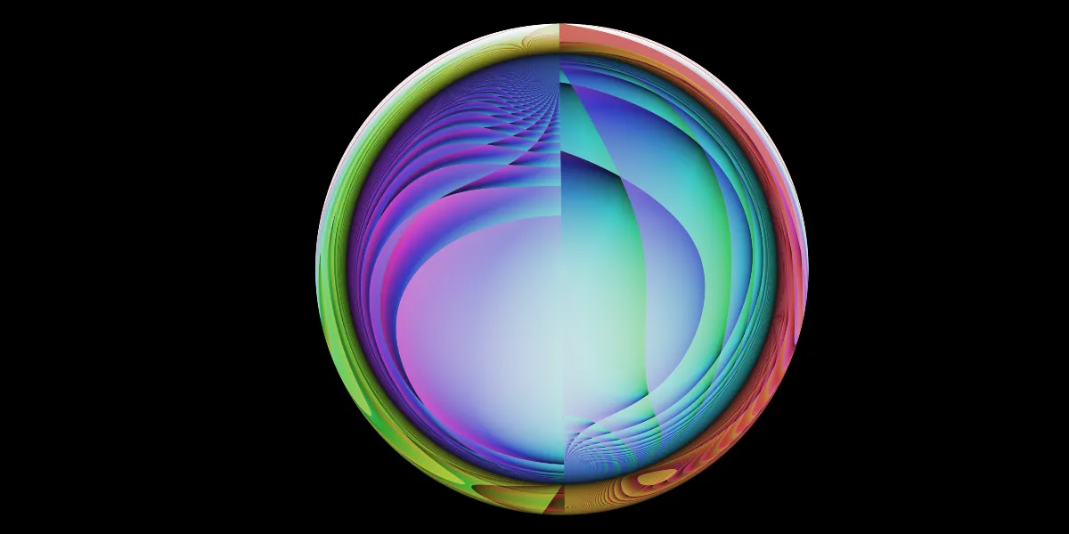 A piece of fractal art produced by FractalPane.