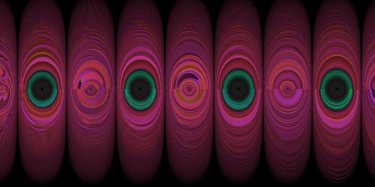 A piece of fractal art produced by FractalPane.