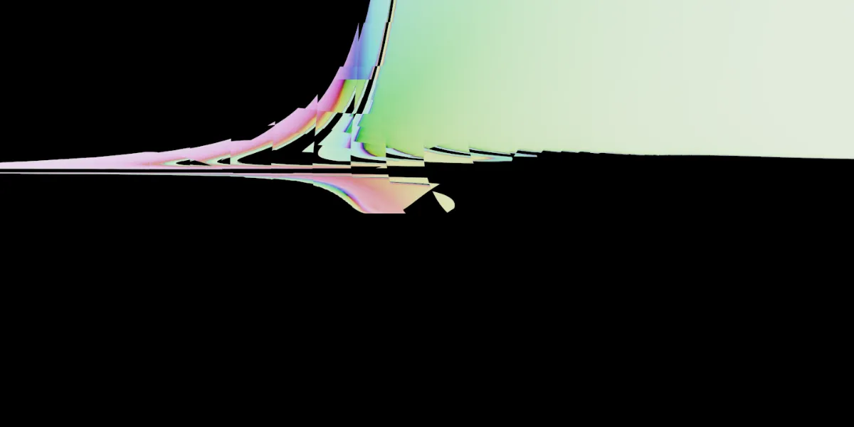 A piece of fractal art produced by FractalPane.