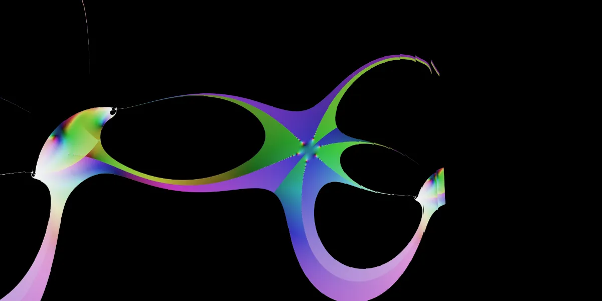 A piece of fractal art produced by FractalPane.
