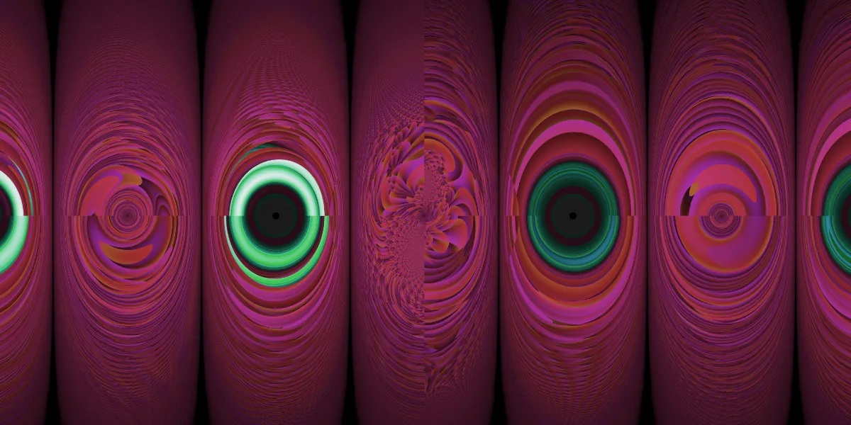 A piece of fractal art produced by FractalPane.