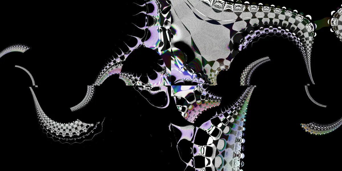 A piece of fractal art produced by FractalPane.
