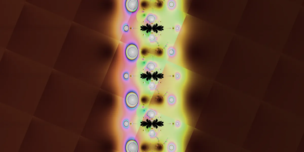 A piece of fractal art produced by FractalPane.
