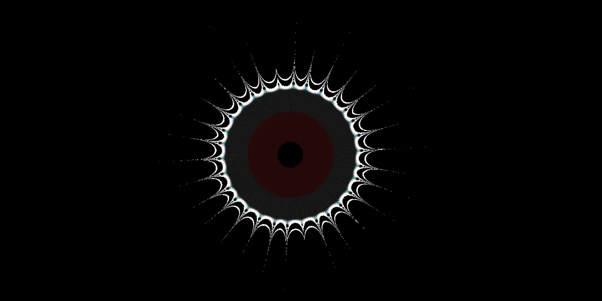 A piece of fractal art produced by FractalPane.