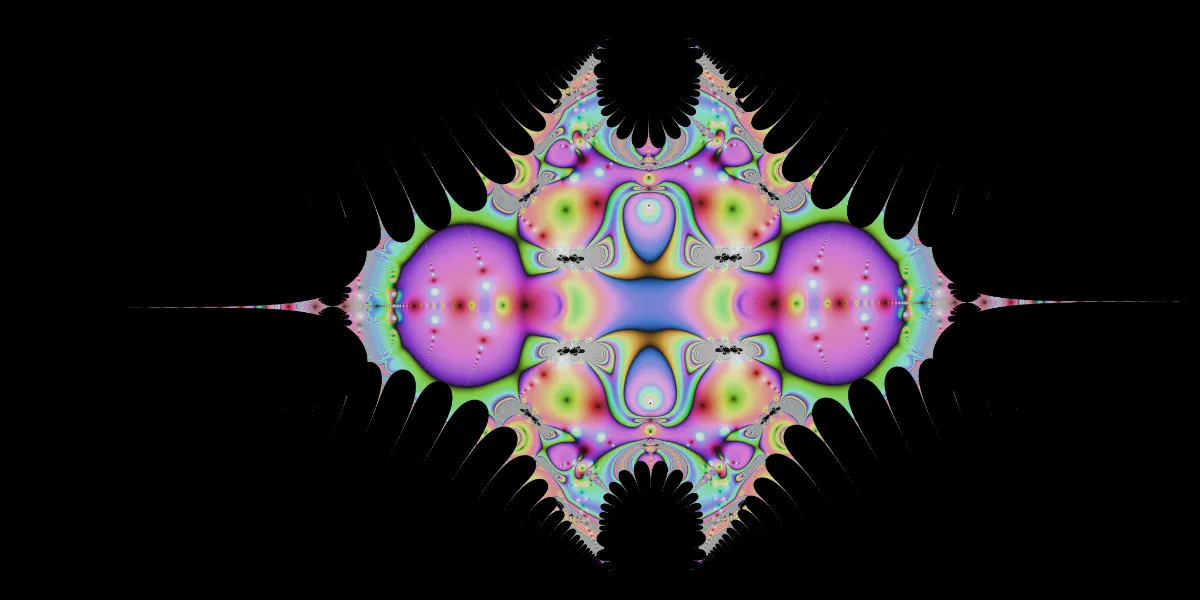 A piece of fractal art produced by FractalPane.