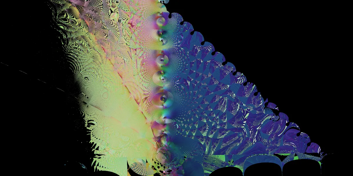 A piece of fractal art produced by FractalPane.
