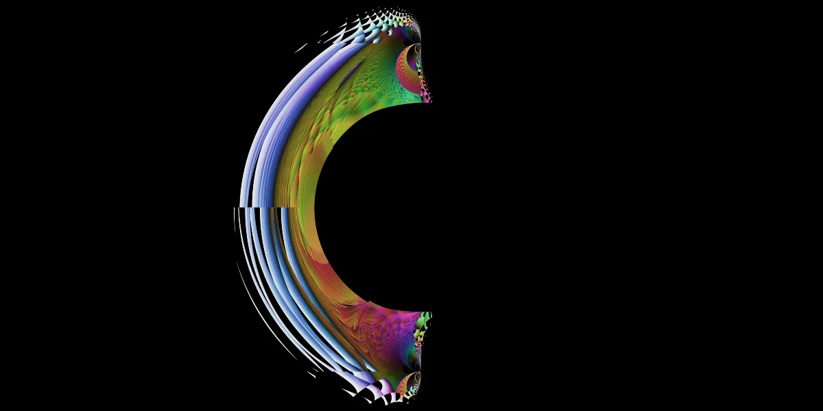 A piece of fractal art produced by FractalPane.