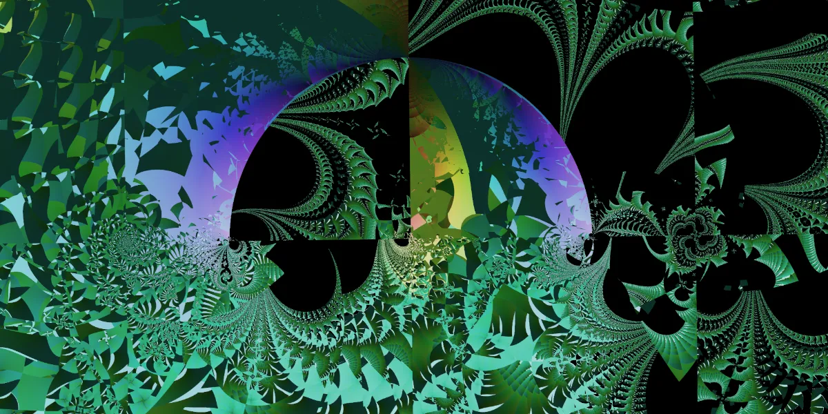 A piece of fractal art produced by FractalPane.
