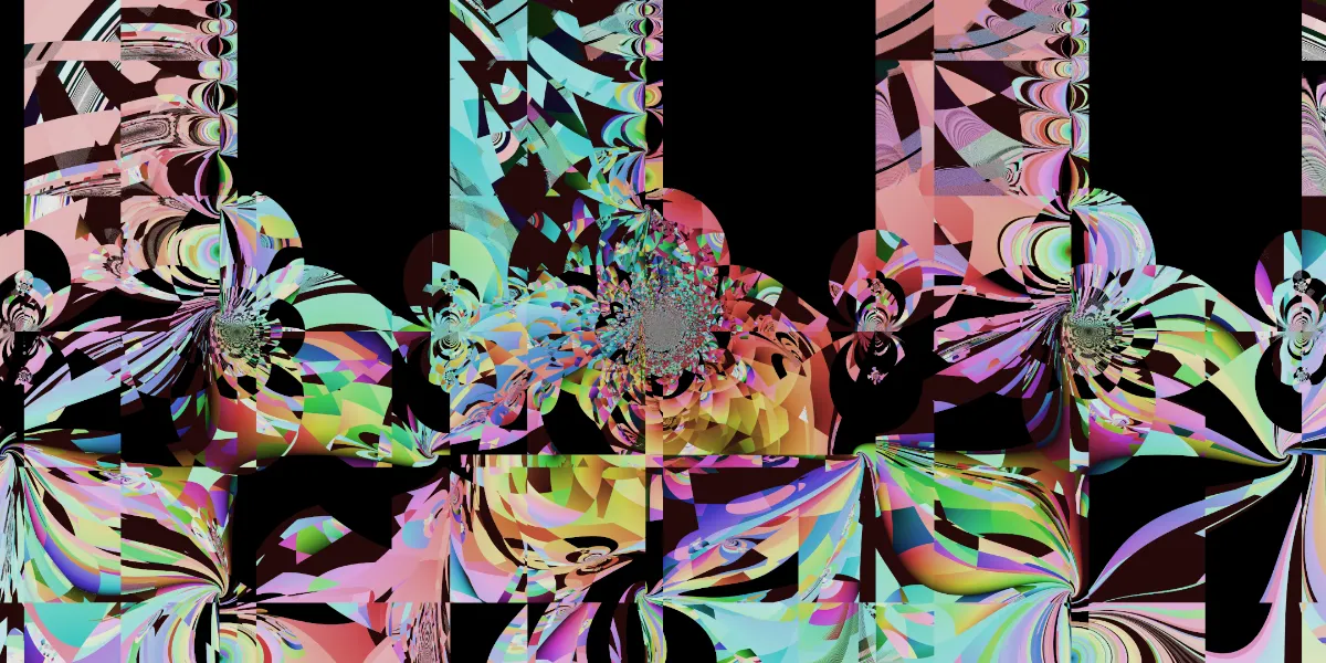 A piece of fractal art produced by FractalPane.