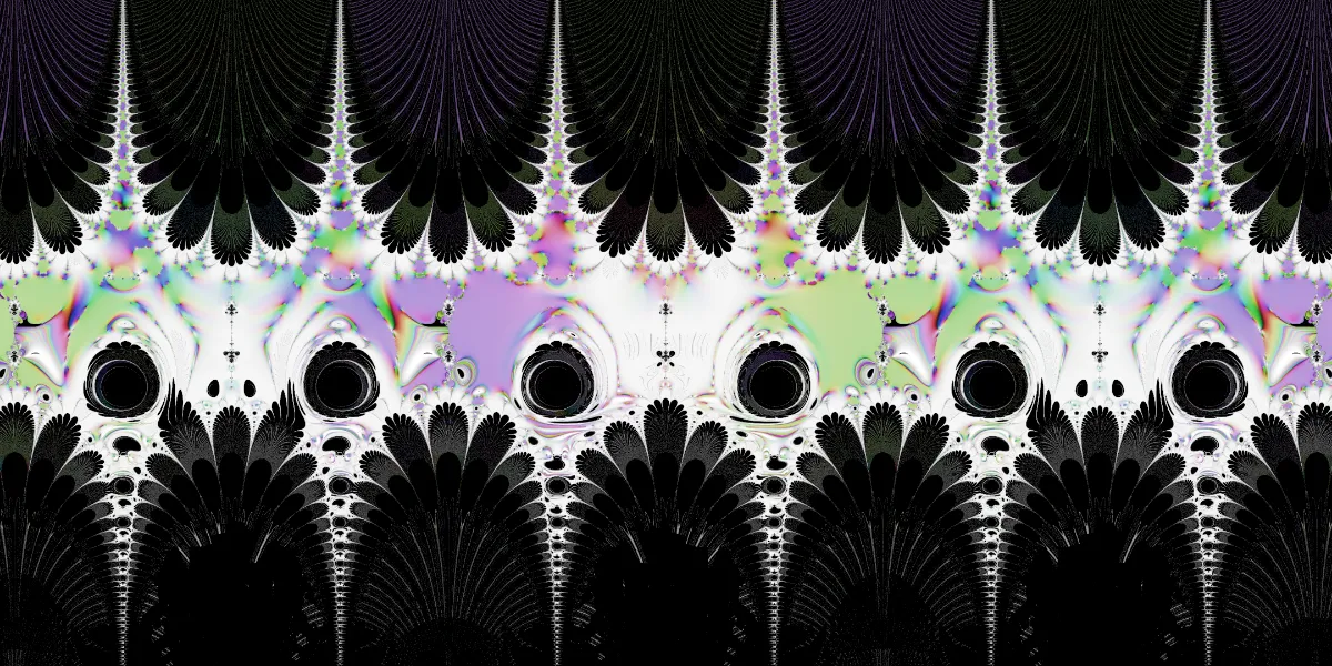 A piece of fractal art produced by FractalPane.