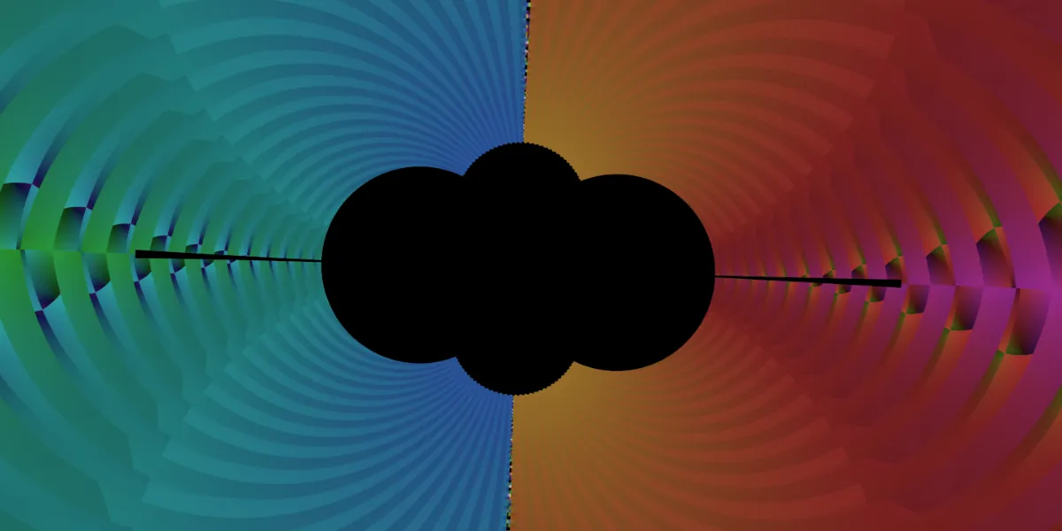 A piece of fractal art produced by FractalPane.