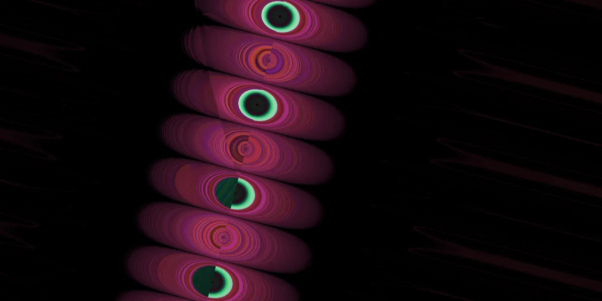A piece of fractal art produced by FractalPane.