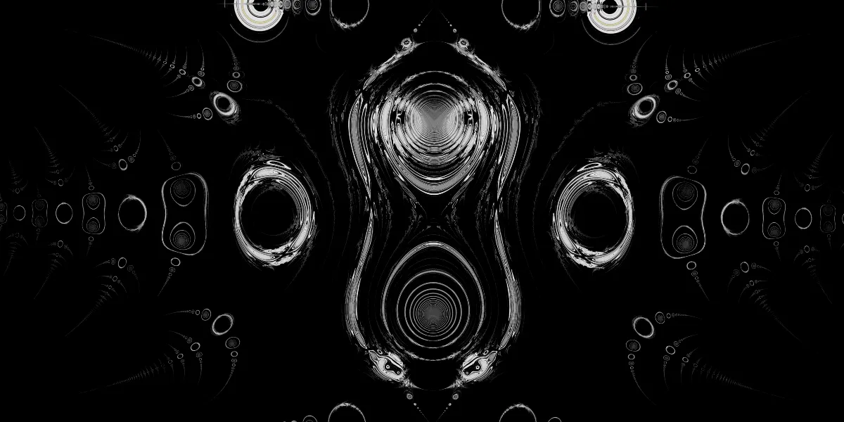 A piece of fractal art produced by FractalPane.