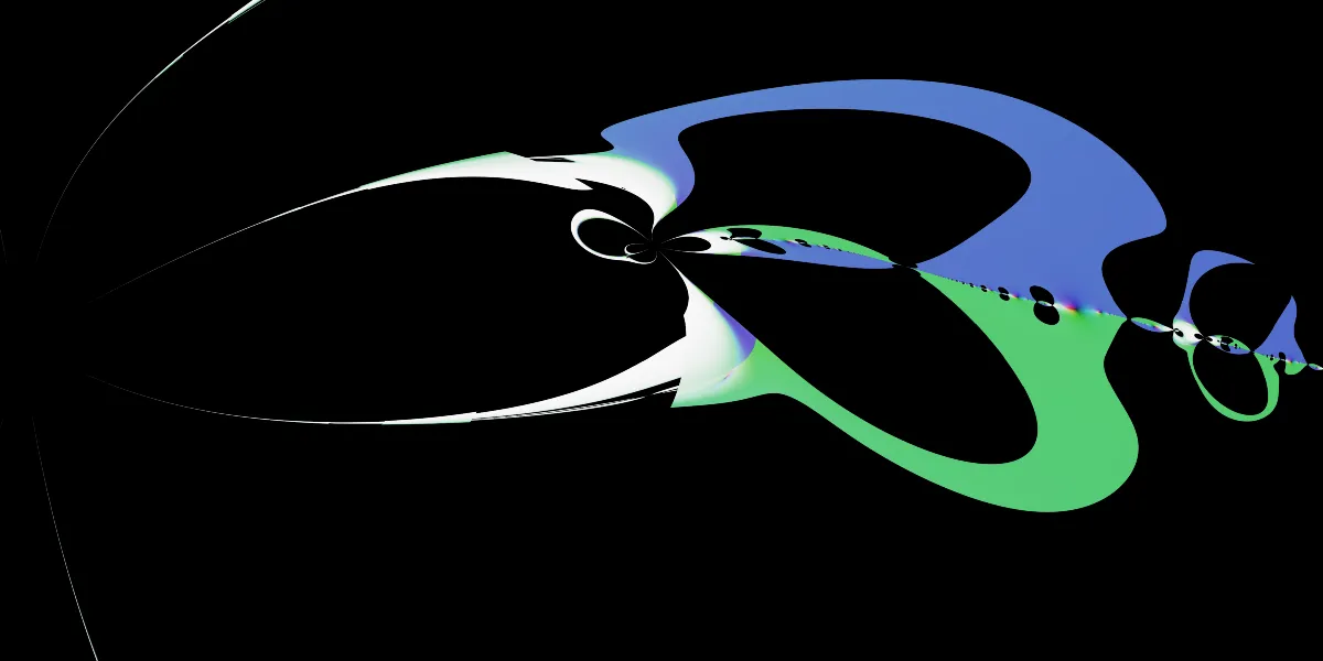 A piece of fractal art produced by FractalPane.