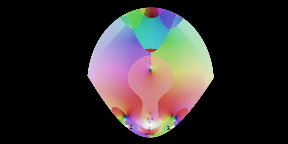 A piece of fractal art produced by FractalPane.