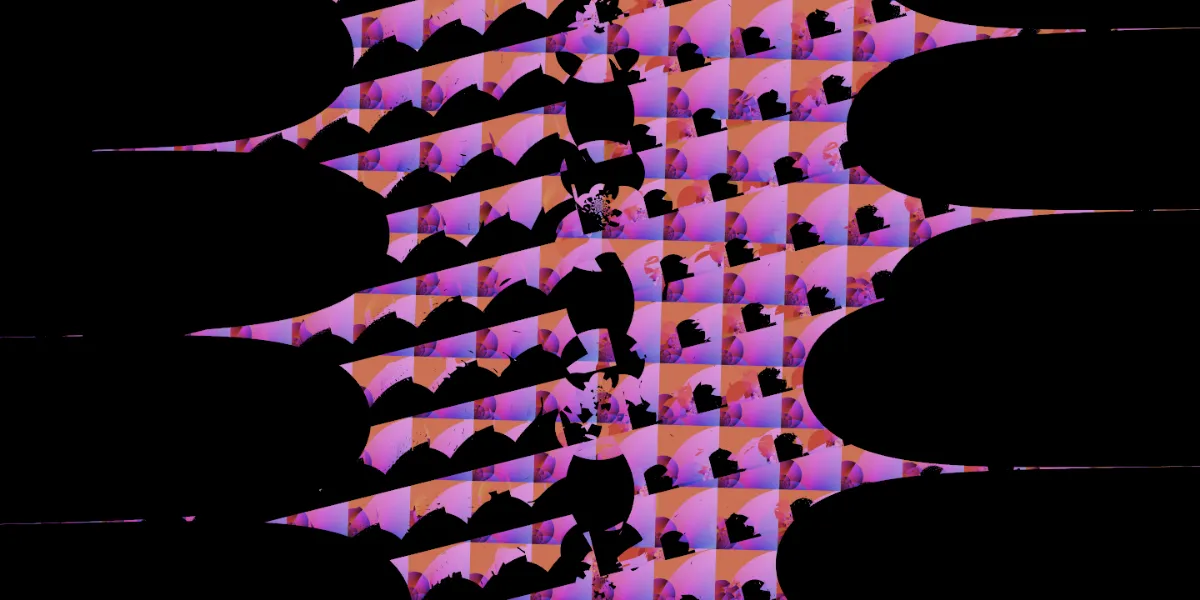 A piece of fractal art produced by FractalPane.