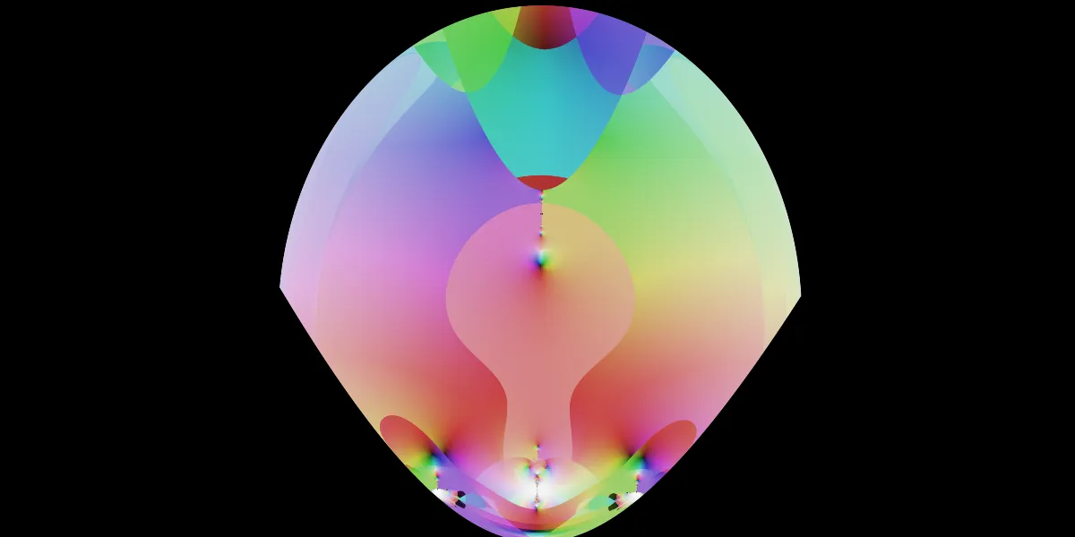 A piece of fractal art produced by FractalPane.