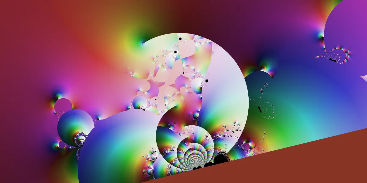 A piece of fractal art produced by FractalPane.